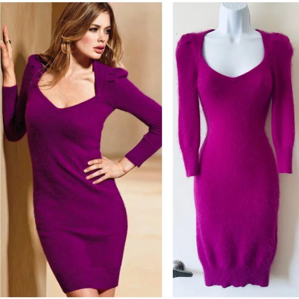 Victoria’s Secret Moda International Angora Rabbit Sweater Dress
